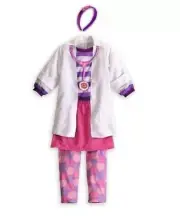 DOC MCSTUFFINS COSTUME DISNEY STORE EXCLUSIVE RARE SIZE 5/6 FABULOUS NEW