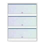 DocuGard Premier Prismatic Check, 13 Features, 8.5 X 11, Blue/green Prismatic...