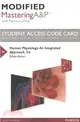 Human Physiology Modified Masteringa&p With Pearson Etext Standalone Access Card ― An Integrated Approach