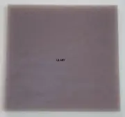 0303.30 OPAQUE DUSTY LILAC 3" x 3" BULLSEYE 3mm THICK GLASS 90 COE