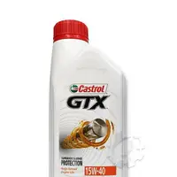 在飛比找樂天市場購物網優惠-『油工廠』CASTROL GTX 15W40 SN 汽油 機