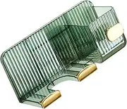 SOESFOUFU Hair Dryer Storage Wall Mount Hair Dryer Holder Home Organizer Bathroom Storage Rack