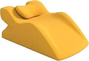 Ysyqkn Face Down Pillow Firm Support Prone Pillow Memory Foam for Apartment Dorm Reading, Yellow