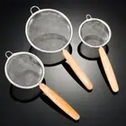 1Pcs Fine Mesh Filter Mesh Flour Sifter Oil Strainer New Colander Sieve