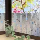 【meiwa】日本製造抗UV可變色節能靜電窗貼(亮彩花瓣- 92x500公分)