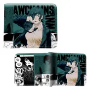 New Himeno CHAINSAW MAN BiFold Wallet Chenso Man Credit Card Billfold