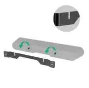 ynVISION Wall Mount Bracket Compatible With Sonos Ray