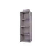 Portable Wardrobe Hanging Storage Bag – Interlayer Drawer & Clothes Hanger Holder for Closet Organization