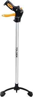 TOLSEN 35" Heavy Duty Pick UP Tool, 10'' Wide Jaw, Strong Grip Reacher Grabber, Standard Equipment for Sanitation Workers, Homeowners, Cleanup Team, Gardener, Livestock Handlers (1)