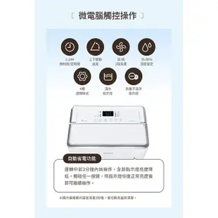 【可減貨物稅$500】SAMPO聲寶 8L負離子除濕機 AD-Z116T