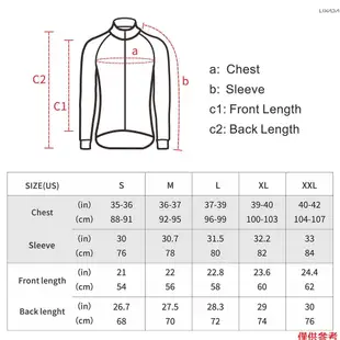 【新品到貨】男士冬季保暖抓絨長袖自行車騎行服防風透氣反光騎行跑步夾克外套[26]