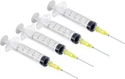 Lucky Bridge LKB 10Pcs or 16pcs 5ml Syringe with Needle for Experiments Industrial Use for Ink Bottle Refill Cartridge Pen Ink Refilling-US (4)