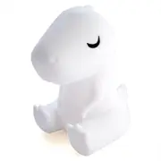Lil Dreamers Silicone Touch Led Lamp Light Kids Bedroom Decor White T-Rex