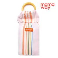 在飛比找momo購物網優惠-【mamaway 媽媽餵】幸福櫻花草育兒背巾