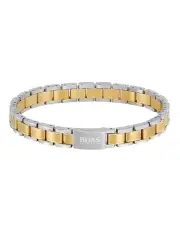 [Hugo Boss] Steel Link Bracelet 1580195 in Multi