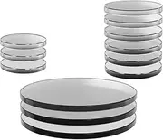 WizKids Deep Cuts: Round Bases for Miniatures, Clear