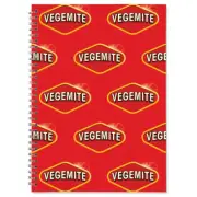NEW Book Vegemite Spiral Notepad Red A4