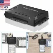 External Hard Drive Reader Recovery Converter for Universal 2.5" 3.5" HDD/SSD US