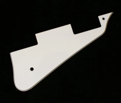 3 Ply LP Style Guitar Pickguard - WHITE