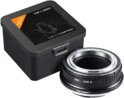 K&F Concept Manual Lens Adapter for M42 Mount Lens to Canon EOS R Cameras Body