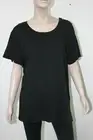 GROCERIES APPAREL WILLY TEE TOP TUNIC OPEN BACK BLACK SIZE XS/S
