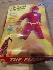 The Flash Costume Youth Medium 8-10 NEW in Retail Package Rubies