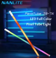 Nanlite PavoTube T8-7X LED Pixel Tube Light RGB Full Color Photography Lighting