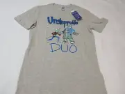 Old Navy Boy's Disney Pixar Onward Unstoppable Duo T-Shirt Light Gray New