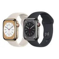 在飛比找蝦皮商城優惠-Apple Watch S8 LTE 41mm 不鏽鋼錶殼 