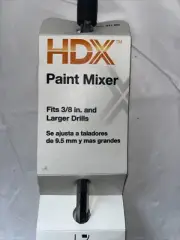 HDX Paint Mixer 1 Gallon Mixing Bit Stirrer Tool for Electric Drill Wand Paddle