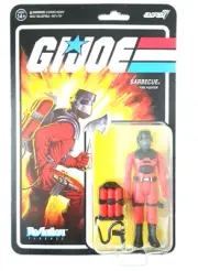 Super7 G.I. Joe ReAction Figures Wave 7 Barbecue Action Figure. New. Sealed.