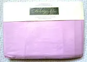 VTG NOS Nobility Plus Luxury Percale TWIN DEEP FITTED Bed Sheet, Rose Pink USA