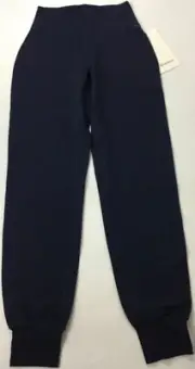 Lululemon Women’s Align Jogger Nulu LW5DH6S TRNV Navy Blue Size 2