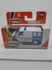 Matchbox Ford Transit Polis van decals MB #16 50th Anniversary New In Box 95818