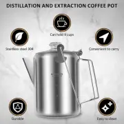 Percolator Coffee Pot Stainless Steel Camping Coffee Pot Outdoor Stovetop guxrE