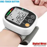 Digital Wrist Blood Pressure Monitor Heart Beat Rate Pulse BP Measure Machine AU
