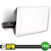 HPM 13W LED Outdoor Security Floodlight Wide Beam Cool White 4000K - 1100Lm
