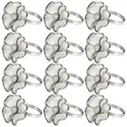 Flower Napkin Rings - Non-Rust, Elegant Napkin Holders for Napkins and1405