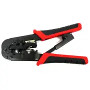 Network Crimper Tool Cutter Ethernet LAN Phone Crimping RJ-45 RJ-12 RJ-11 8P 6P