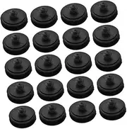 FELTECHELECTR 20pcs Car Mat Clips Slip Carpet Holders Car Floor Mat Grippers Plastic Fixing Clips for Vehicles