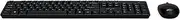 Acer GP.ACC11.02X Wireless Keyboard & Mouse Kit (Combo 100) (Wireless Keyboard with Number Keypad + Mouse, Simple and Chic Design) Black