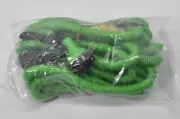 Green Expanding Flexible Garden Water Hose w Spray Nozzle 25' Kink Resistant