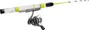 [Flat Tip/Skeleton Grip Protects Tips When Stored] Wakasagi Exclusive Rod Reel Set, Clear Lock Plus, Single Rod and Reel (Spinning/Counter) Set (CRPS44)