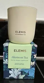 Elemis Afternoon Tea Black Tea Bergamot Raspberry Leaf Scented Candle 7.05 Ounce