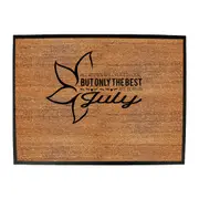 July Birthday All Women Are Created Equal - Funny Novelty Doormat Man Cave Floor mat