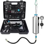 Fuel Injector Cleaner, Leecoole Automotive Non-dismantle Fuel Injector Cleaner Kit,1000ML 150PSI Fuel Injector Tester and Cleaner Fuel System Tool Set Machine for Petrol Cars