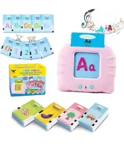 Spanish & English Talking Flash Cards for Toddlers 1 2 3 4 5 6, Audible Toys ...