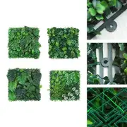 19"x 19" Artificial Grass Wall Panel,Grass Wall Panel,Green Greenery Backdrop