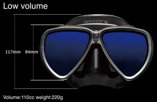 台灣潛水---GULL MANTIS LV 矽膠雙面鏡
