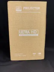 4K Mini Projector 10000 Lumen LED 1080P WiFi Bluetooth UHD Portable Home Theater